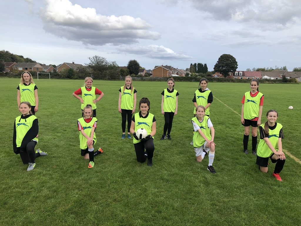 ParkViewPE's tweet photo. No school fixtures didn’t stop the year 7 girls football team last night.
Instead we decided to copy our role models the @lionesses and have an in house friendly. Excellent talent and sportsmanship displayed across both team home and away.
Result:
Team Away 4 : 1 Team Home. https://t.co/sAtKCIlXjP