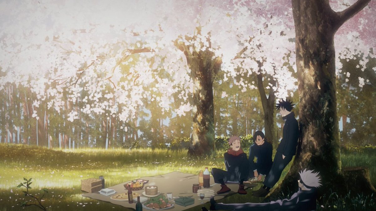 l3reezer's tweet image. This shot from the #JujutsuKaisen OP tho... fuhhh so goooddd #frameoftheyear