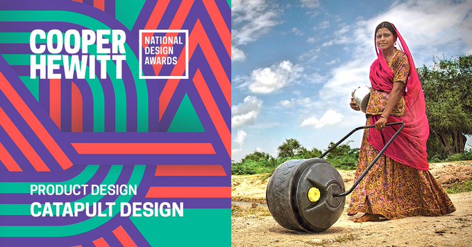 Wow. Last night Catapult received the Cooper Hewitt Smithsonian National Design Award, which recognizes Catapult’s innovation and impact in product design. Thank you to <a href="/cooperhewitt/">Cooper Hewitt</a> and to all of our designers and partners. What an honor!