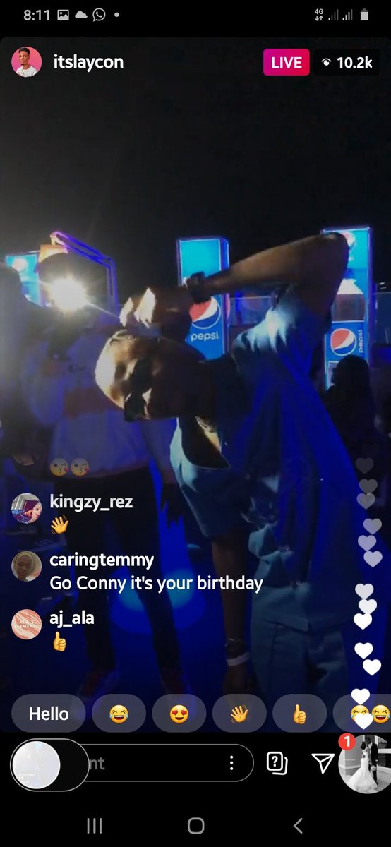 Puriteegurl's tweet photo. Senseless track cued n d senseless vibe came on board....so nice. don't know if I can be tired of Laycon..he us such a graceful being..sincerely I agree with @veeiye for saying.."he is godly".
#LayconMediaTour2
#turnupwithlaycon
#pepsieTurnUp https://t.co/RPY9mWpliJ
