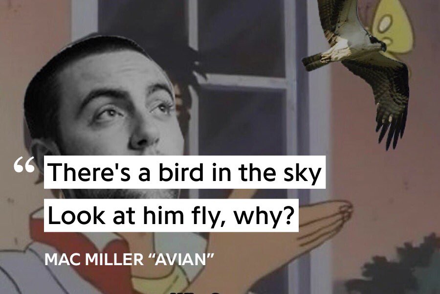 some iconic Mac Miller moments in his music: a thread