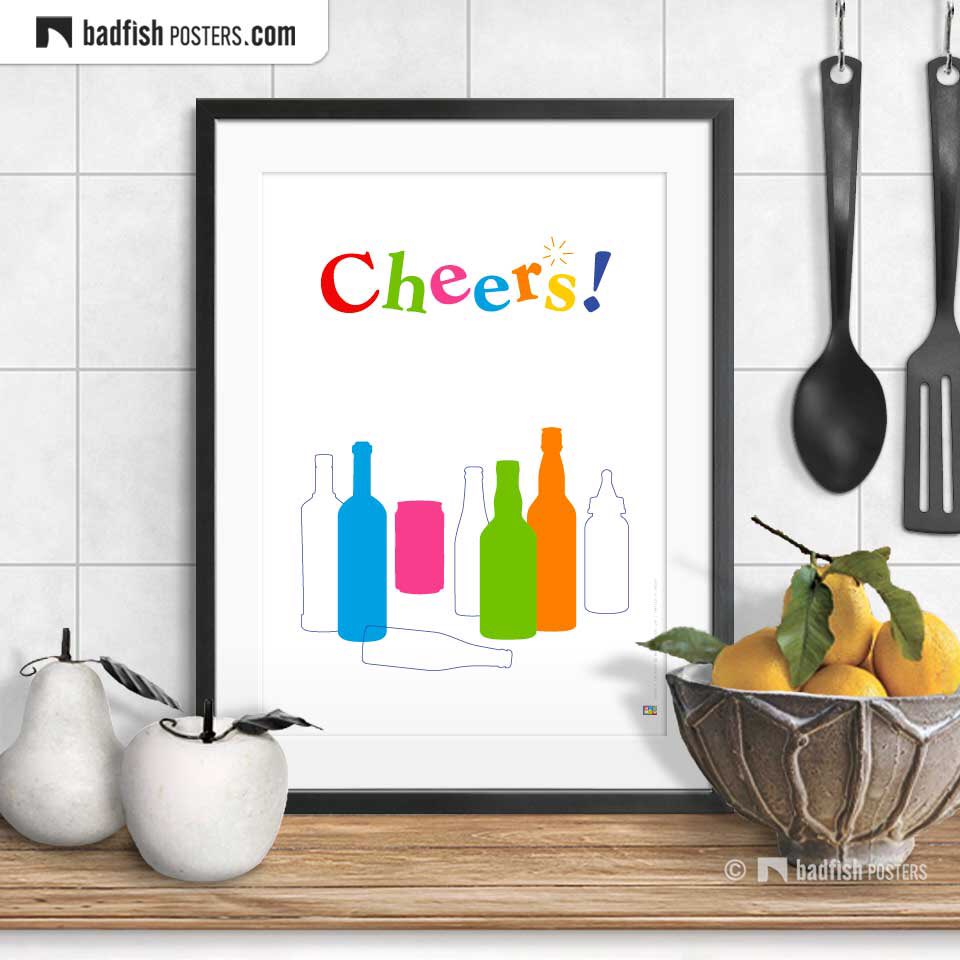 Cheers #Skål #Prost #LetsParty #PartyTime #GoodTimes #PubDecor #HomeDecor #HappyHour #DownTheHatch #BottomsUp  #WallDecor #BadFishPosters
.
badfishposters.com
.
badfishposters.etsy.com
.
etsy.me/3cPODG2