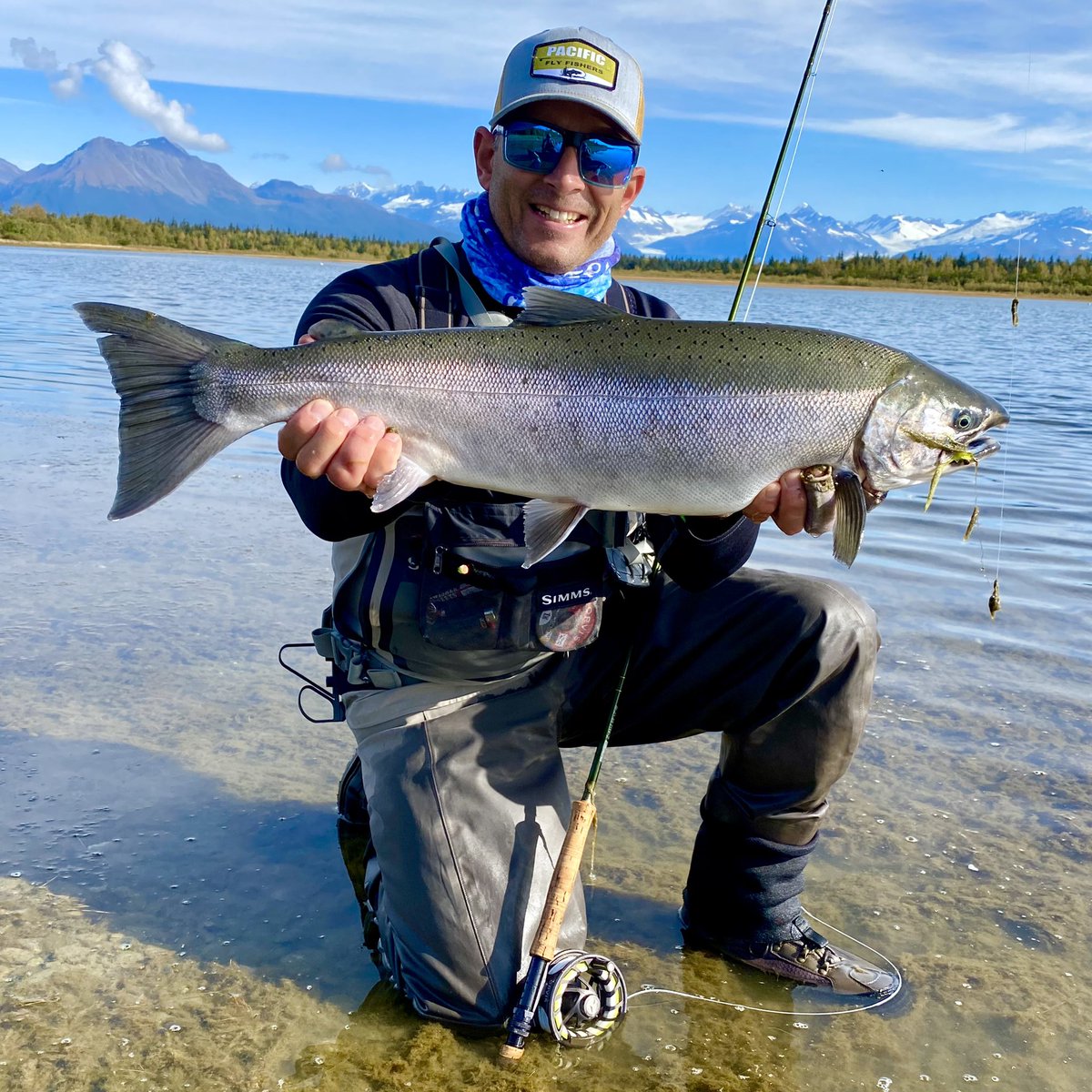 kevinblast's tweet photo. Alaska was very kind to me... and the bears didn’t eat me! 
#FishPicsFriday #Fishwest #AllThingsFlyFIshing #Friday #FishPics #Fishpix #flyfishing https://t.co/oz9LDNmT7c