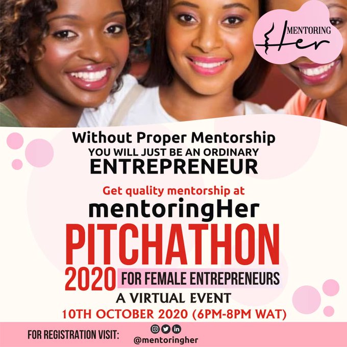 lollylarry1's tweet photo. There has never been a better time to support women round the world. 
There’s lots of talks about women empowerment and supporting women. At MentoringHer, we’re taking it a notch higher by providing mentoring to all our attendees. This is one opportunity you don’t want to miss. https://t.co/weoPgXVjf5
