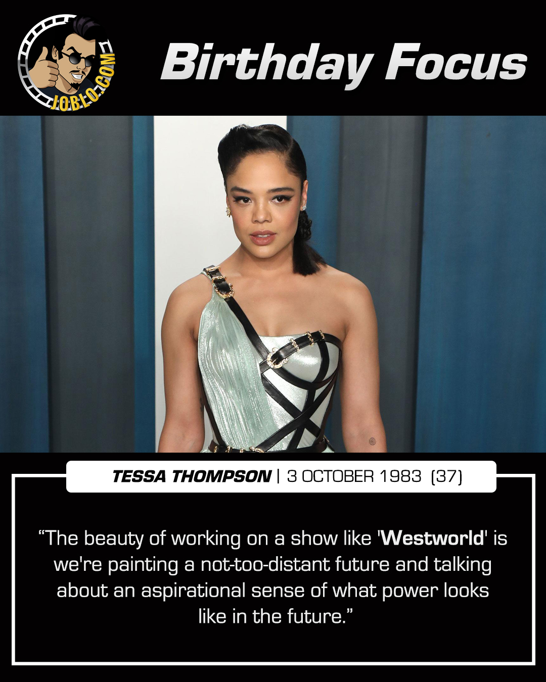 Happy 37th birthday to Tessa Thompson! 