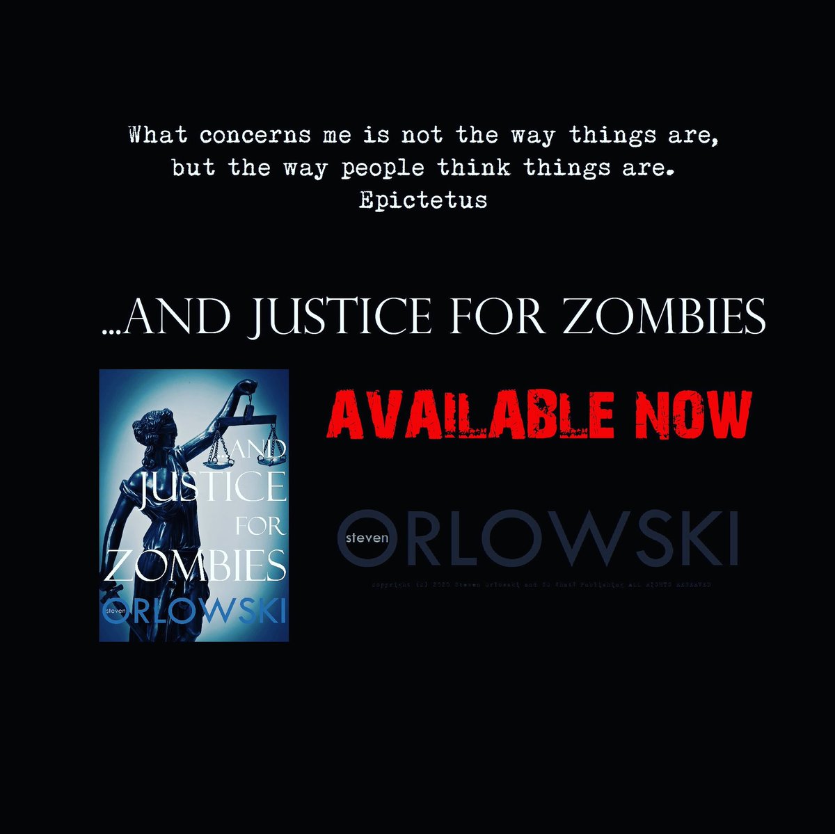 Accidental screen shot. First draft. Errors included.  ...and Justice for Zombies. Available now at all fine bookstores as long as it's <a href="/amazon/">Amazon</a>.  #zombies #postapocalyptic #horror #thriller #suspense #adventure #fantasy #epic #FictionFriday #SciFiFri