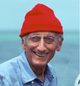 Commandant Cousteau / Poisson rouge oranda