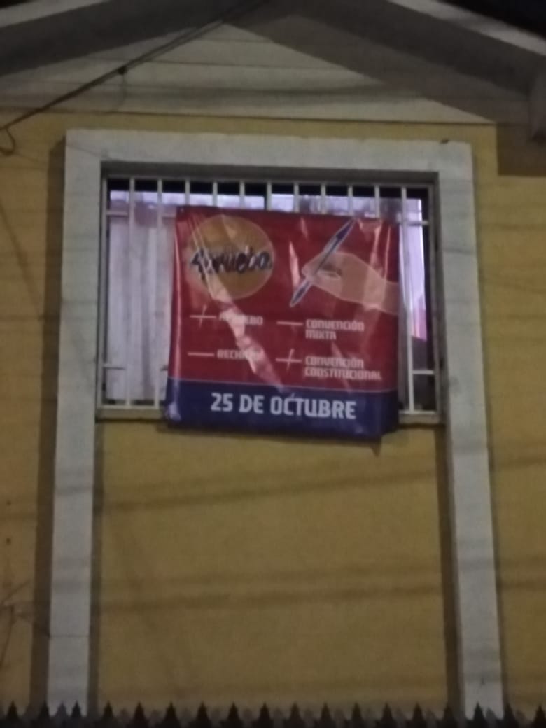 RAprueba's tweet photo. Renca se viste de #Apruebo y #ConvenciónConstitucional 

Este 25 de octubre #RencAprueba https://t.co/Fe9DBkRTBk