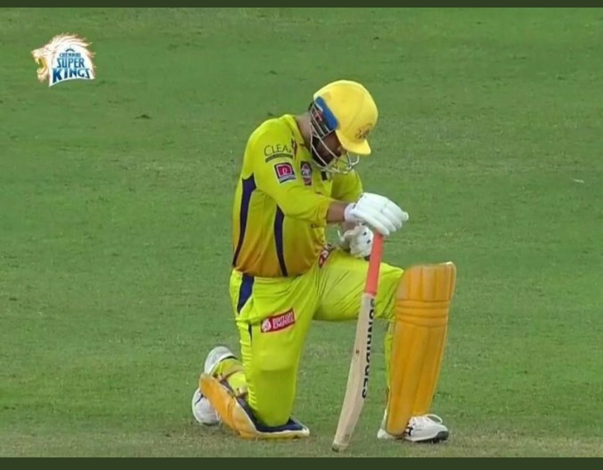 sanketautade's tweet photo. It hurts to see MSD like this💔...
Doesn't matter which team you are supporting..Legend is always legend 
Lots of Respect ❤️
#Dhoni #Dhonism #msd #legend https://t.co/wQMZgfyaJd