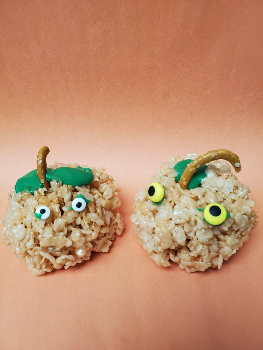 SprinklesGoshen's tweet photo. Try our new Spooky Sprinkles or a Pumpkin Rice Krispy Treat Monster! https://t.co/bvB6hwsDaf