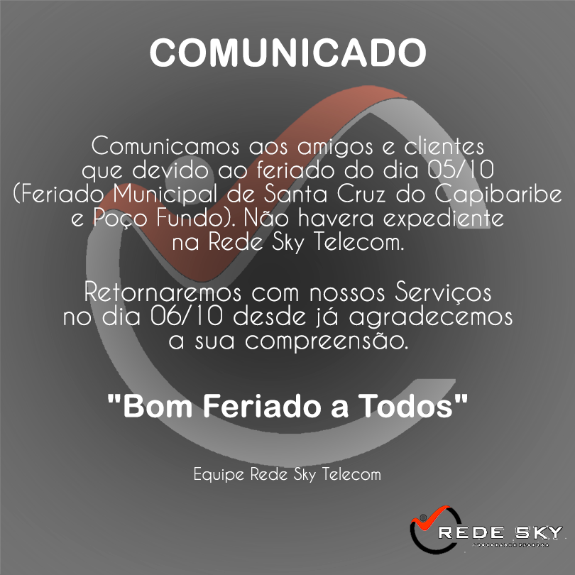 Rede Sky Telecom (@redeskytelecom) on Twitter photo 