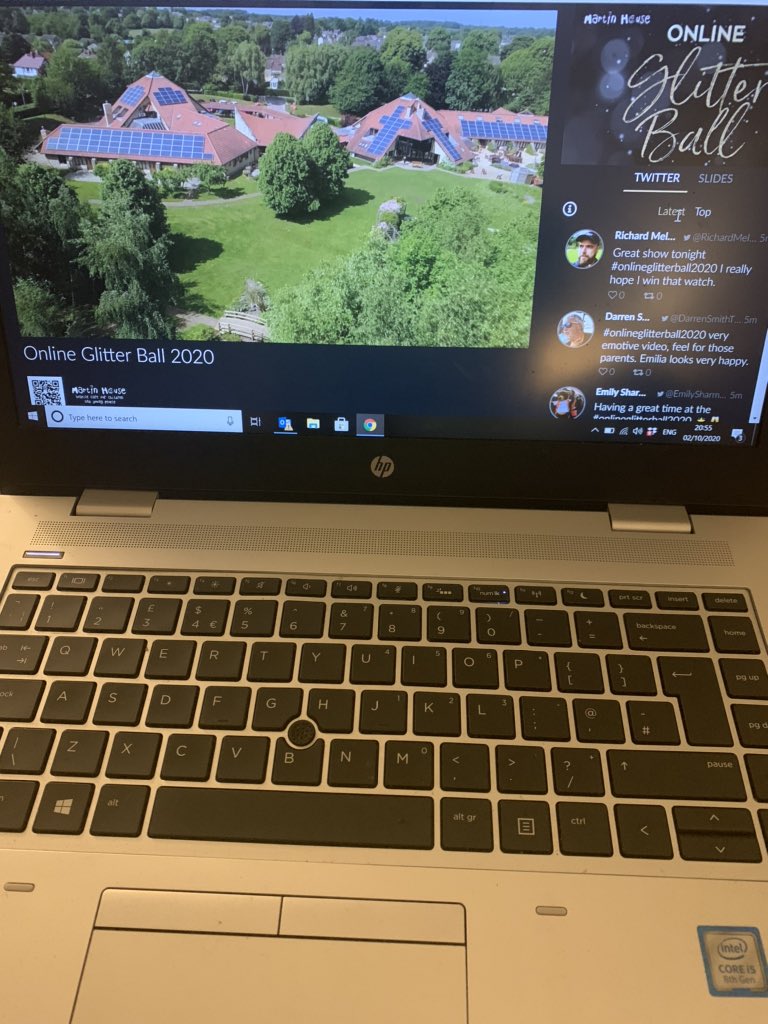 Beautiful <a href="/bethanniehare/">Bethannie Hare</a> so perfect! @MartinHouseCH #onlineglitterball2020