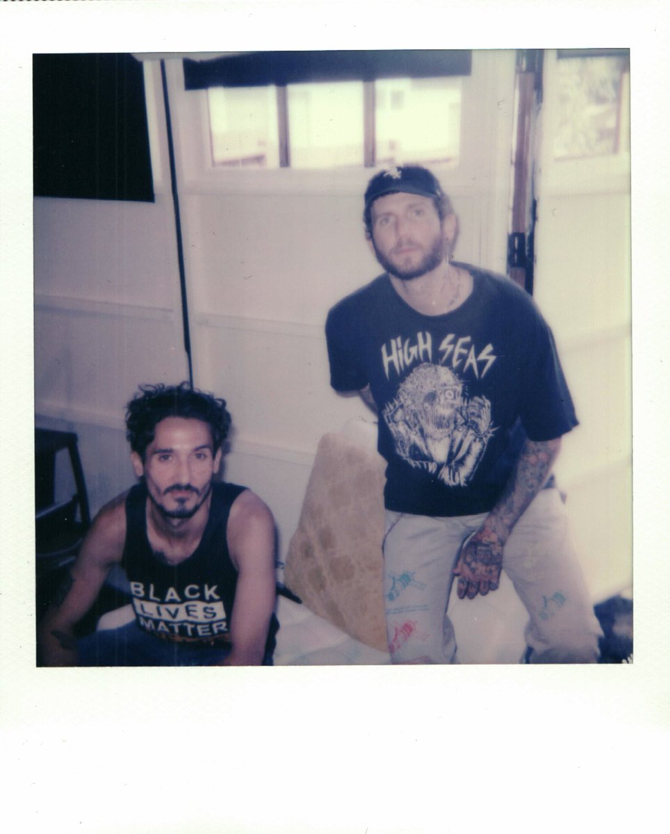 LaBouquetBand's tweet photo. “Friends (1994)” w/ @jezdior &amp; @lostboycrow is out now! there was a time not too long ago when the fate of this band hung in the balance. and if there is any positive about quarantine for me - it was the making of this record. link in bio 🌹⚡️ https://t.co/9bxyZyeJjd