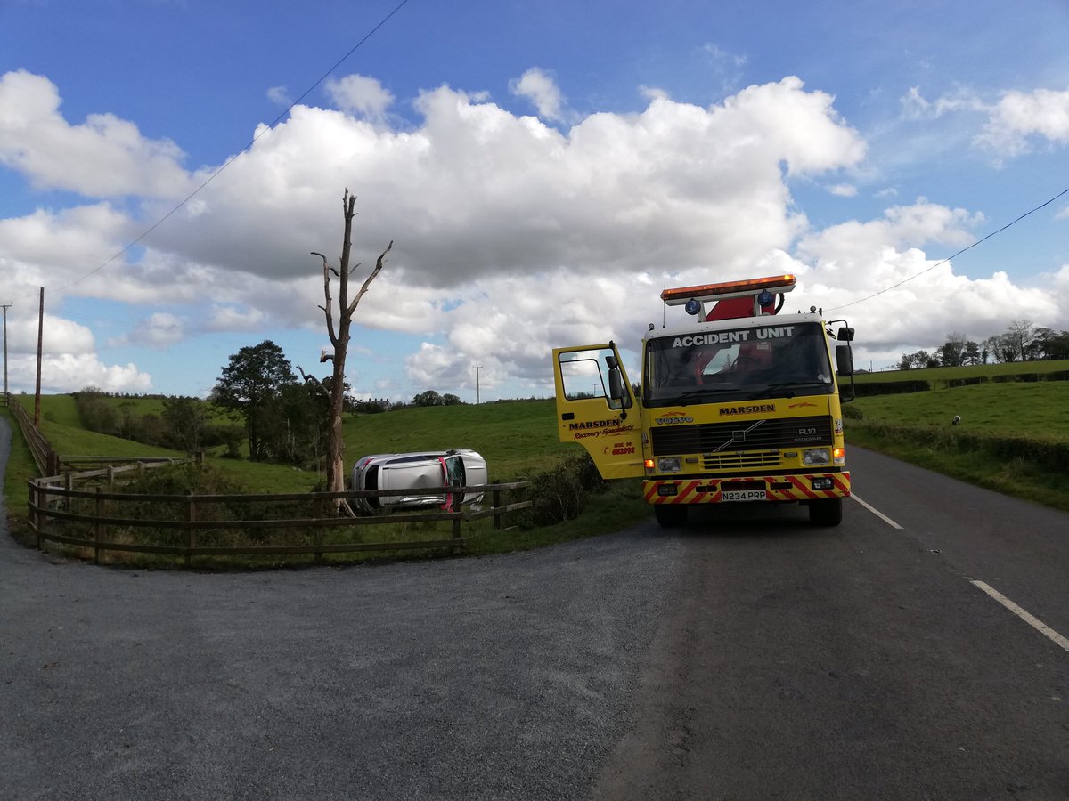 RecoveryMarsden's tweet image. Vehicle recovered from a field after a accident.
Thankfully no injuries