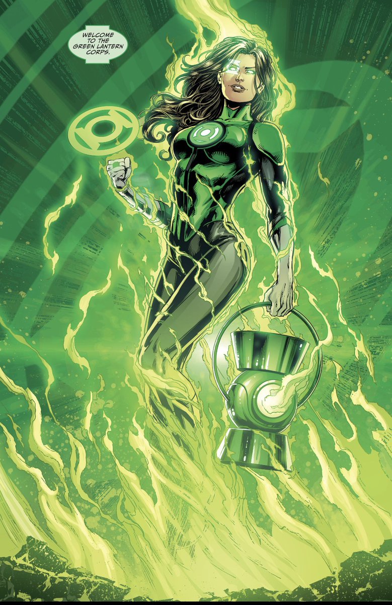 I’m pretty damn ok with this one!!! Welcome to the Green Lantern Corps, Jessica!