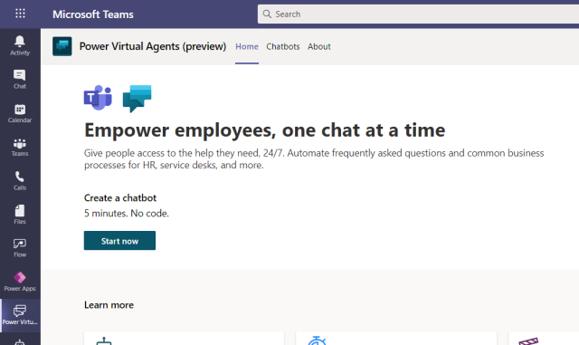 nocodejournal's tweet photo. How to: Create #NoCode Bots to Teams Super-easily in 5 minutes using Power Virtual Agents app in Teams.

https://t.co/na8CFhWCHG

#NoCode #NoCodeJournal #NoCodeTutorials #NoCodeLearn #PowerVirtualAgents #Teams https://t.co/VI2OoYpydy