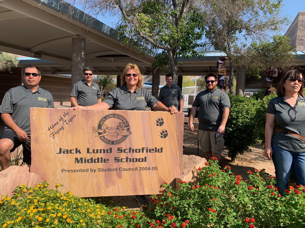 JLSchofieldMS's tweet photo. Today is National Custodian's Day!! Our custodial team is the best! Thank you for all you do!
#SMSTogether #SMSTiger3 #1ForKids https://t.co/A1hLAAo6uC