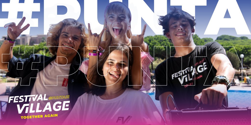 FVillagePunta's tweet photo. Estás onde queres, com quem queres! O resto? O resto é fieeeesta 💃 
#TogetherAgain #FestivalVillage #Punta https://t.co/u965m1qCFf
