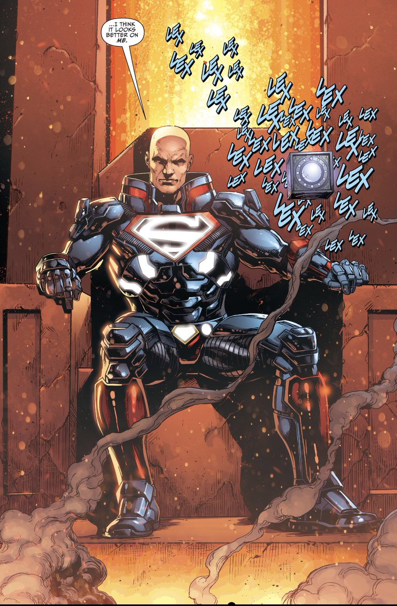 And with everything winding down...here’s the two parts I didn’t expect...Superman dying...againAnd Lex accepting a strange new role. The path for Rebirth has been paved, and there’s no stopping