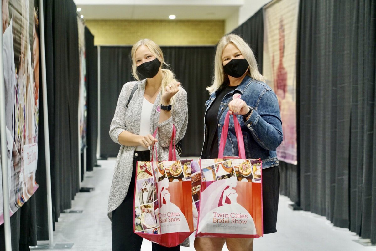 This past weekend we welcomed back the <a href="/TCBridalShow/">Twin Cities Bridal Show</a>, marking our first public event since March. 

The accomplishment of safely and successfully executing this event left us with smiles from ear-to-ear and excited about the future. #UnitedatRiverCentre