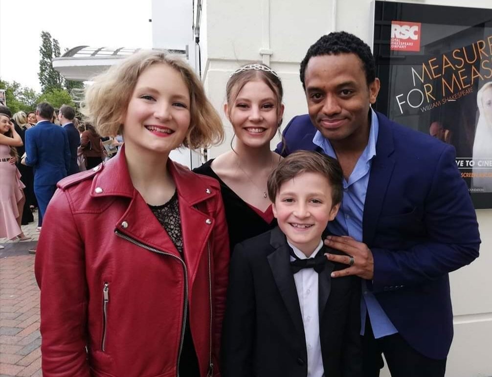 Happy birthday <a href="/AshleyActor5678/">Ashley Campbell</a> love the Forward fam ♥️ <a href="/ForwardIsabel/">Isabel Forward</a> @Isaacforward <a href="/BTAOnStage/">British Theatre Academy</a>