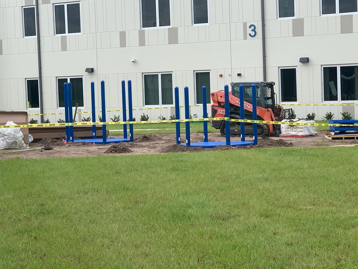 Playgrounds are going in! #yayforplay #belmontfinallyhasplaygrounds #belmontelementary #belmontisthebest
