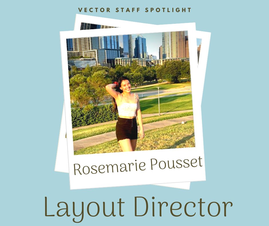 vector_eng's tweet image. Staff Spotlight: Meet Layout Director, Rosemarie Pousset!🎉 
Rosemarie is a third year mechanical engineering student and has been in Vector for over 2 years. She loves hiking with her dog, Basil. 

To learn more about Rosemarie, visit utvector.com/meet-our-staff.