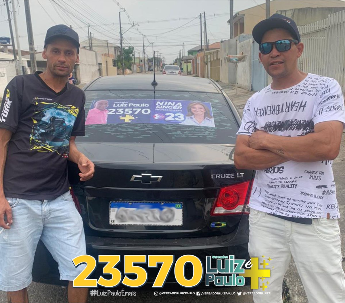 luizpauloSPJ's tweet photo. Alguns apoiadores já rodam pela cidade levando meu nome! Vem você tbm fazer parte deste projeto vitorioso! Conto com seu voto! LUIZ PAULO É MAIS! 🏆 23570 🏆
#vereadorluizpaulo #saojosedospinhais #cidadania #juntoscomluizpaulo #luizpauloémais #vamosjuntos #23570 #ninasinger #23 https://t.co/bJ8phynjGB