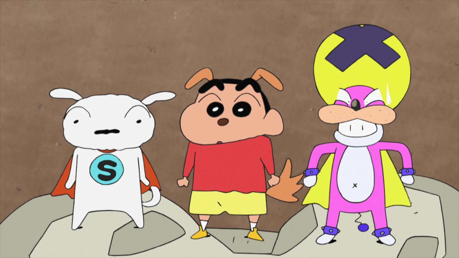 4 22映画公開 クレヨンしんちゃん 公式 情報解禁 来週10日 土 夕方4時30分からの クレヨンしんちゃん は シロはにんきものsp Abema と Telasa にて独占配信中の アニメ Super Shiro と スペシャルコラボ ご家族そろって おみのがし