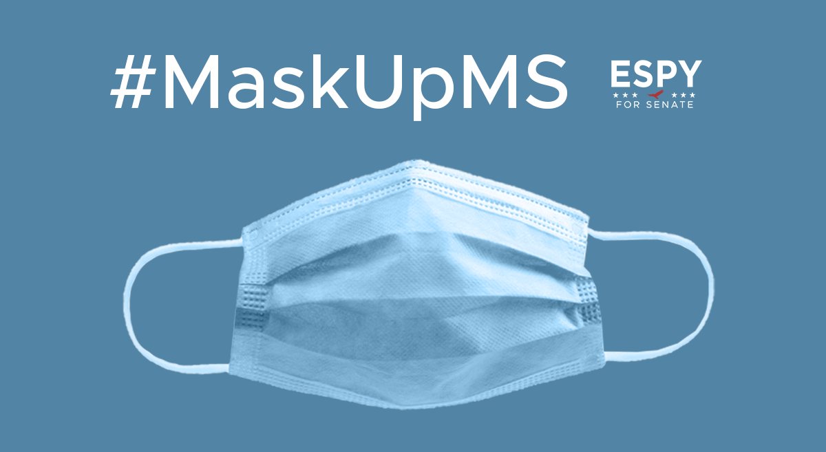 MikeEspyMS's tweet image. Don’t forget. #MaskUpMS