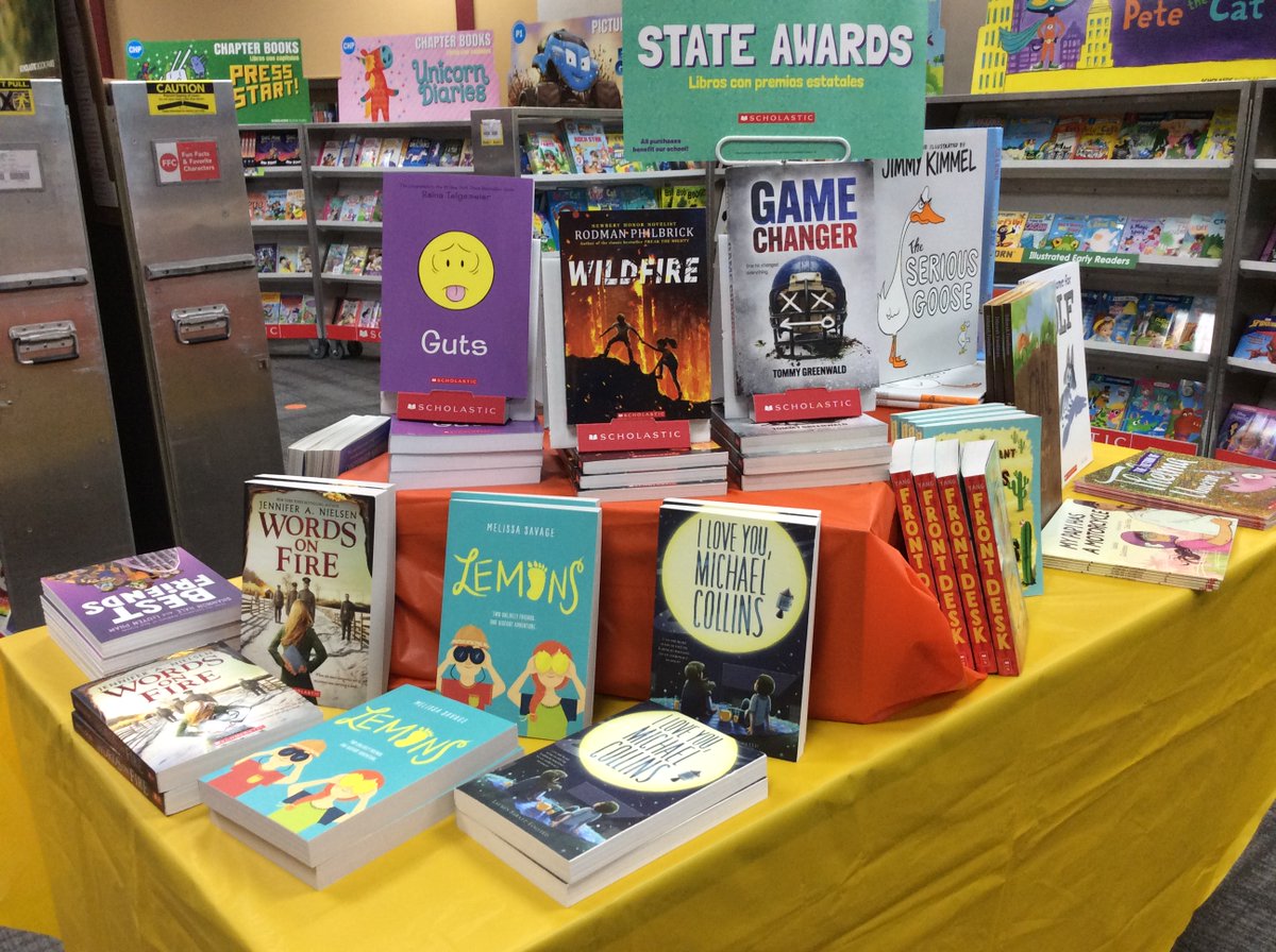 Check out these Awesome State Award Books! At Your Sand Creek Book Fair! 💙 🦅
#SECbookfair #scholastic #BookFair2020 #bettertogether