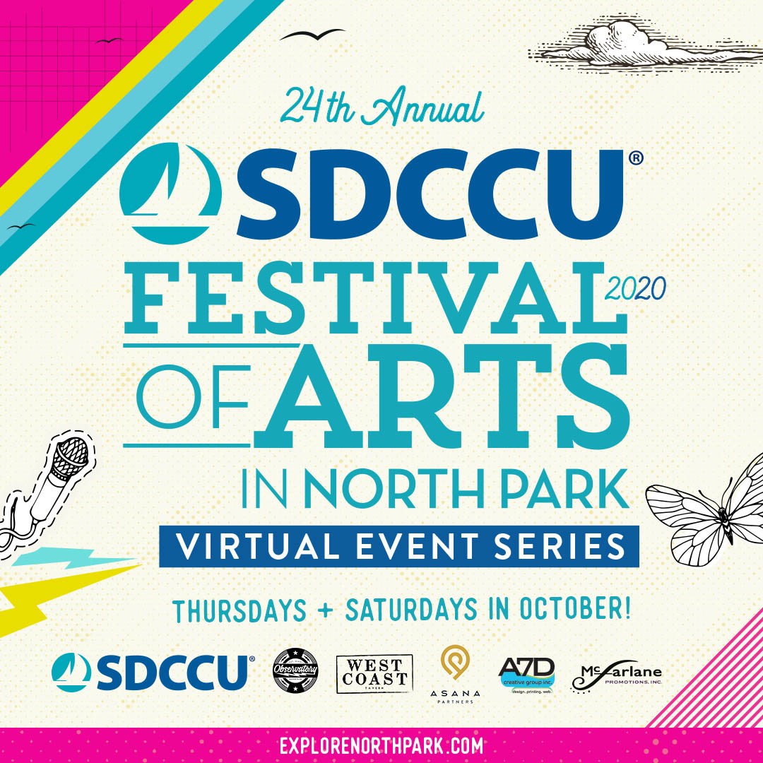 Evolving with the times, @SDCCU Festival of Arts in North Park is offering at home #SanDiego beverage tasting experiences with music from local bands westcoastersd.com/2020/10/02/sdc…