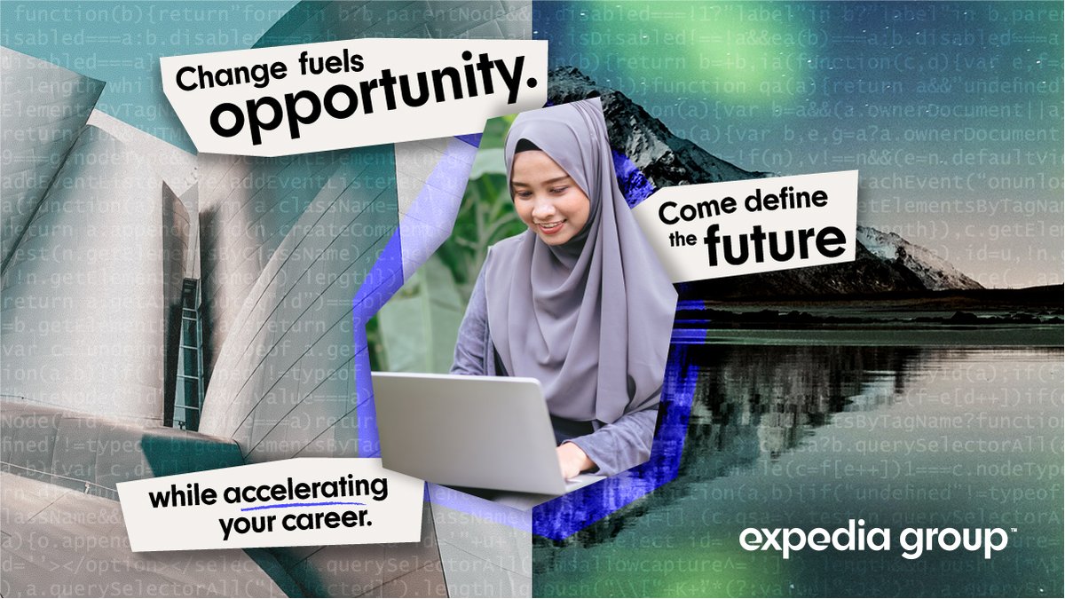 lifeatEG's tweet photo. The only constant is change.
So let's change it up.
Join Expedia Group and define your future while shaping ours. Apply today! https://t.co/znRTdJ22gg
#ExpediaGroupInterns #ExpediaGroupGrads #LifeAtExpediaGroup https://t.co/OsoiSeZHlW