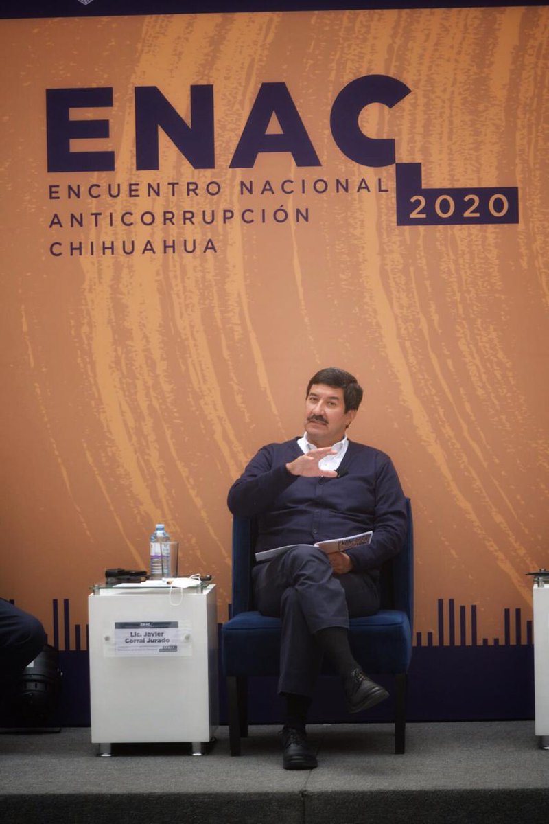 ENAC2020's tweet image. Javier Corral: "Nuestra llegada al Gobierno fue de carácter plebiscitario contra la corrupción; fue nuestra promesa hacer #JusticiaPara #Chihuahua y estamos profundamente orgullosos de decir que hemos cumplido con creces esa que fue nuestra principal bandera, oferta y compromiso"