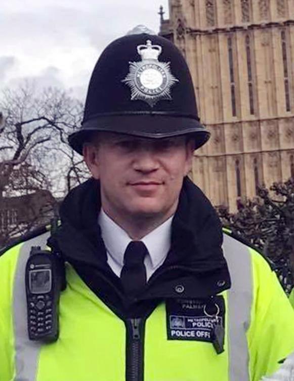 PC Keith Palmer GM, Metropolitan Police.