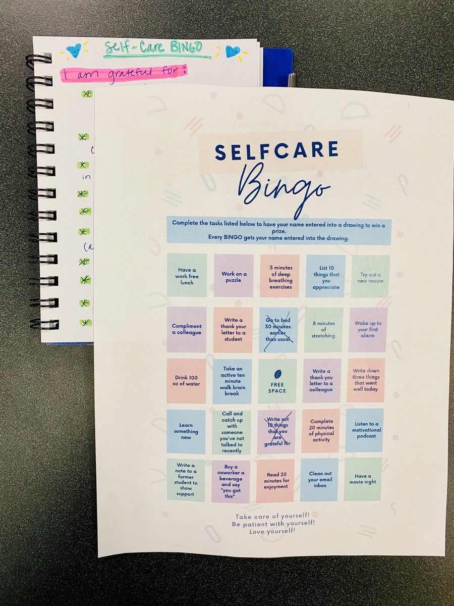 Ending the week by feeling GRATEFUL #selfcareoctober <a href="/RRHS_Riders/">Red River High School</a>