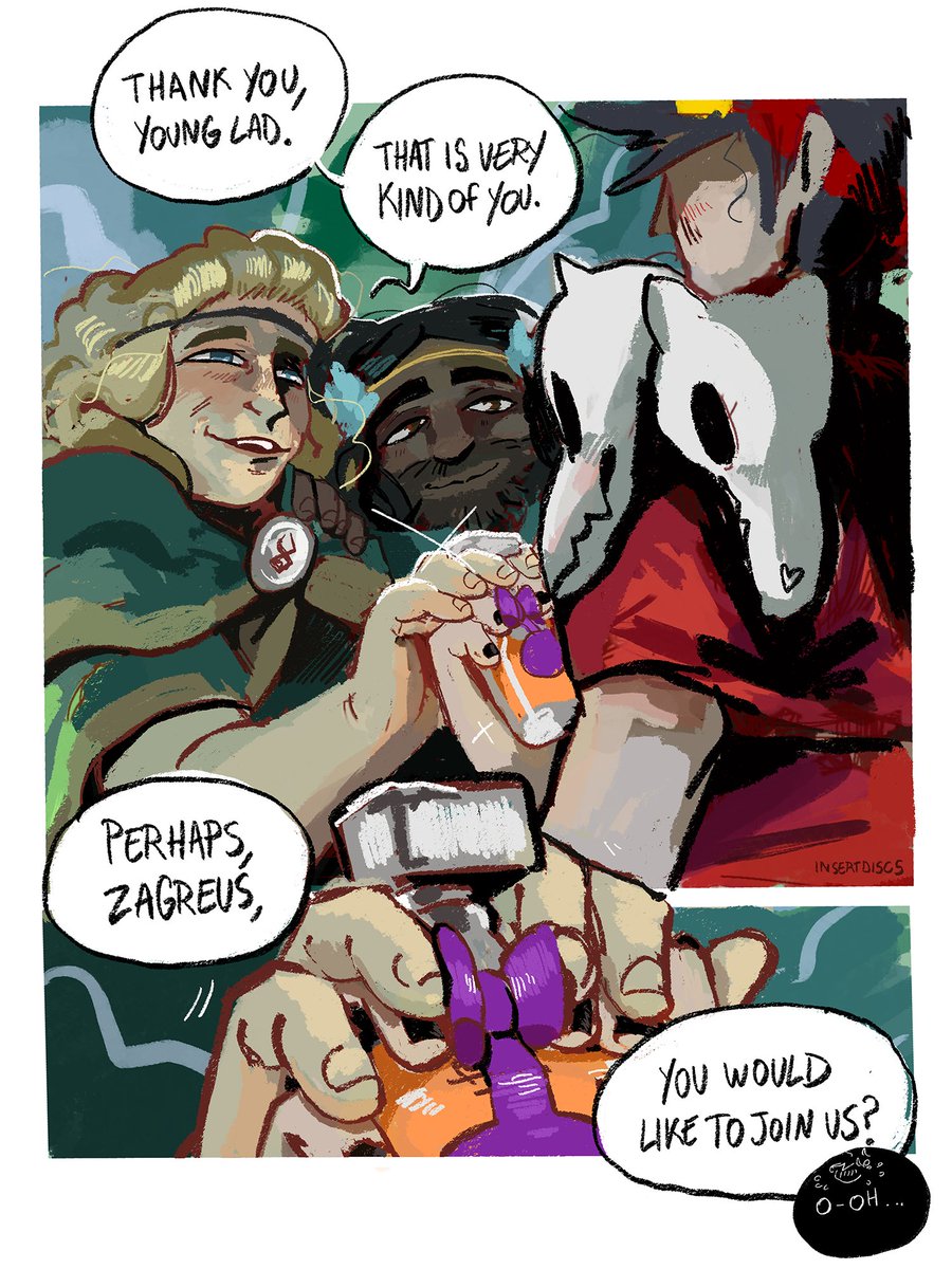 absolutely HEARTBROKEN that there's no achilles/zagreus/patrocles content in-game #hadesgame