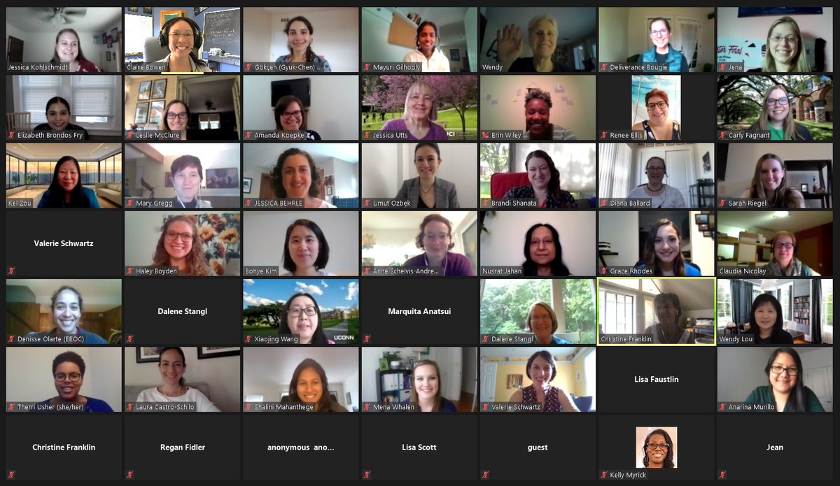 ClaireMKBowen's tweet photo. #WSDS2020 Virtual Happy Hour! https://t.co/UANeVFUc1i