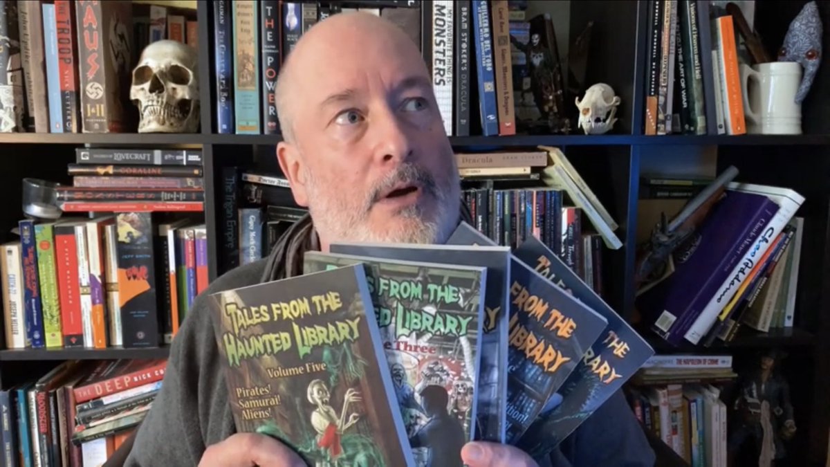 dhewlett's tweet photo. Feeling like some spectacular spooky fun?...behold the mad brilliance that is @crowscratch’s #HauntedToronto I freakin’ love this guy and his wicked and funny, Ray Bradbury worthy, books! https://t.co/wssuh5RX1d https://t.co/hnSOGn9mhd