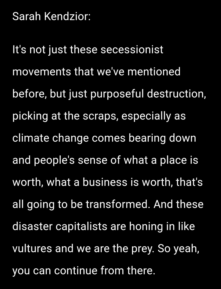 sarahkendzior's tweet photo. "Trump does not care if the United States is destroyed as long as he, personally, is not destroyed. And that is a very, very dangerous situation." 

Full @gaslitnation episode: https://t.co/bTTMGKAnVr

Patreon: https://t.co/Na8D7srDta https://t.co/dAiIo9IbGI