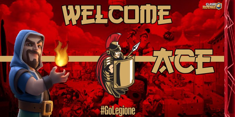 Hype to show our third players. He is <a href="/AceTheJuice/">Ace</a> and he is ready to sweep all the team 😈 

#GoLegione #4/7