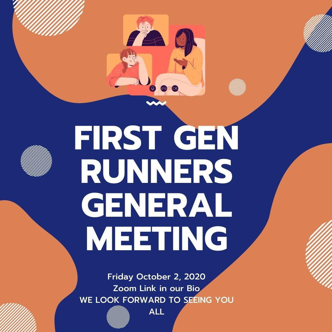 firstgenrunners's tweet photo. Happening in 2 hours!! Meeting AT 6 pm https://t.co/3jrYgju0Qn