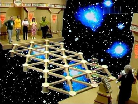 Alright, little nostalgic thread of TV programs I used to watch as a kid... First up: ‘The Adventure Game’A precursor to ‘The Crystal Maze’. Where contestants had to complete logic puzzles to win tokens, before going up against the ’Vortex’. Losers had to walk back to Earth.