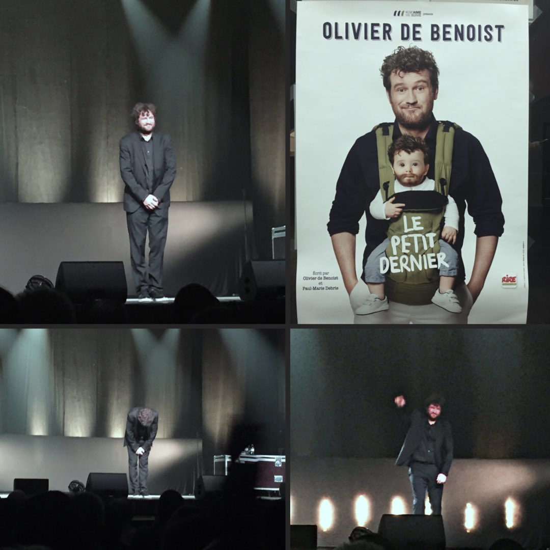 Magnifique #spectacle Olivier de Benoist <a href="/ODB_Officiel/">De Benoist Olivier</a>  à l’#humour grinçant ... Comme toujours Mesdames, il nous gâte...😂 Merci pour cette formidable soirée... #Bravo 👏Embrassez-bien votre 
Belle-mère de ma part 😉 #lepetitdernier #LoirEtCher  #02Oct merci #AlainSouchon