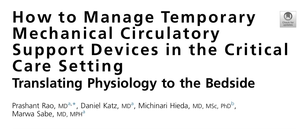 Congratulations to @BIDMC fellows @DrPRao and @DrDanKatz and CHF attending @marwasabe99 on their paper highlighting the importance of understanding hemodynamics when considering MCS platforms for patients with cardiogenic shock! bit.ly/3d0krYU