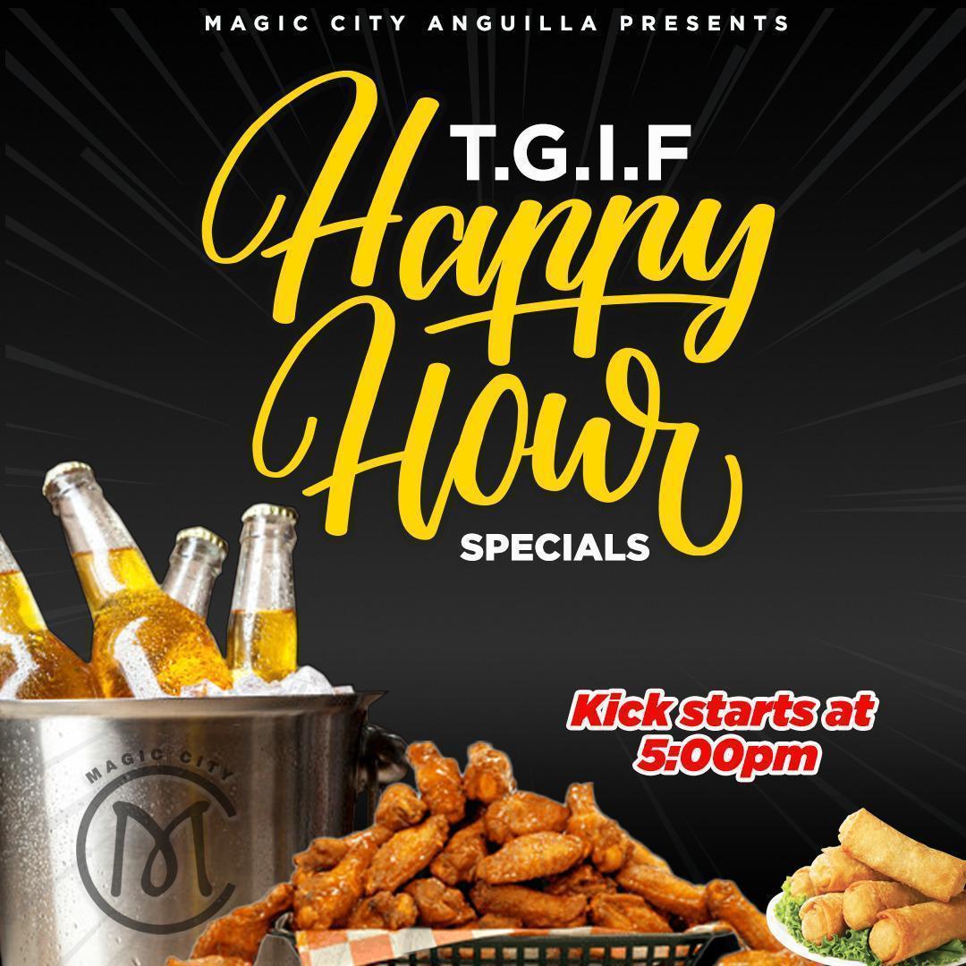 magiccityaxa's tweet photo. #Magiccityaxa #TGIF kicks off at 5pm sharp. See you there 🔥🔥🔥#Anguilla #magicalmoments #weekendvibes #relax #unwind https://t.co/RLL2LP3nYU