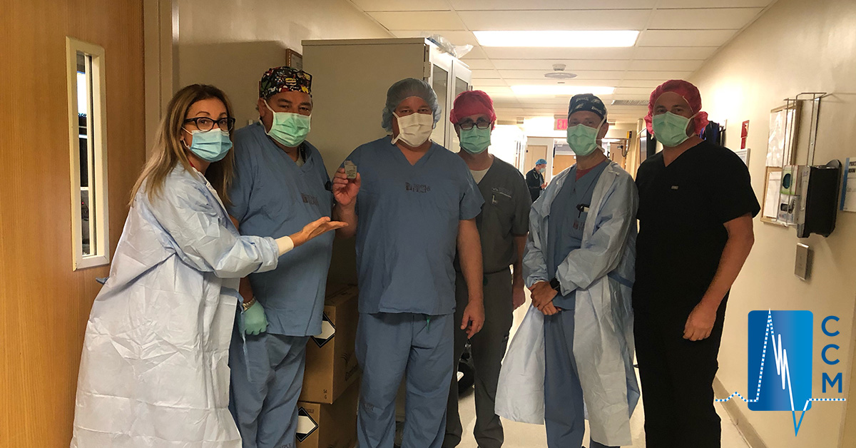 ModulateHF's tweet photo. Drs. George Yesenosky & @vrakita @TempleHealth have established a strong HF to EP referral workflow resulting in yet another #CCM treatment! #HopeforHF with Optimizer Smart & CCM therapy can be found in Philly!
#EPeeps https://t.co/VLybD6yjG7