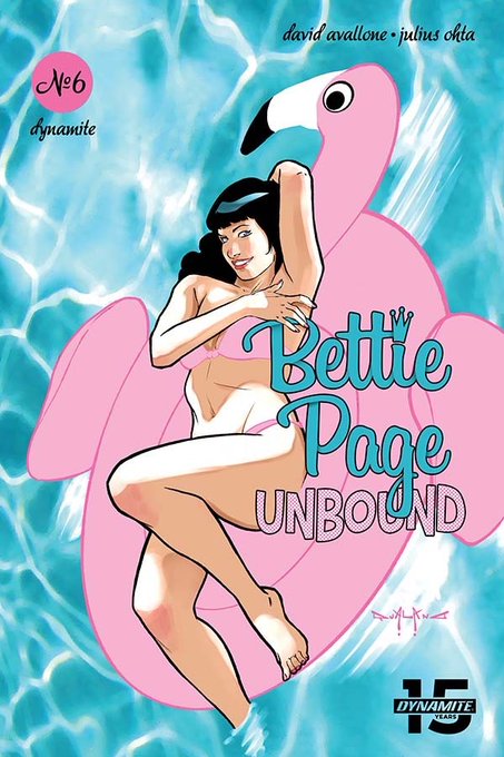 1 pic. Weekend reading!! 📚🤓 Bettie Page comics by @DynamiteComics  🧨💥

✨Browse these and lots more Bettie