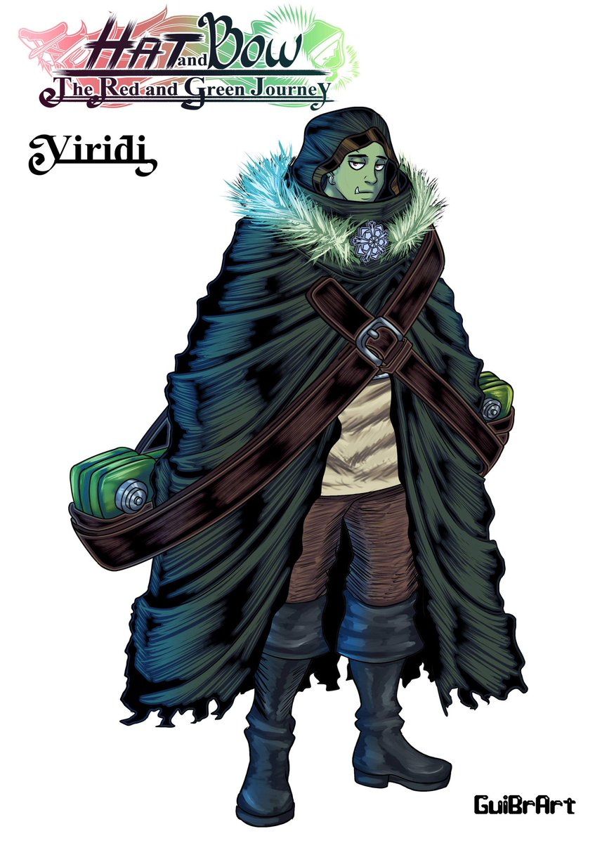 hat_bow's tweet photo. Character: Viridi Havoc
 More details on: link: https://t.co/1oF6R8lHkw

#manga #quadrinho #comic #comicbook #qudrinhonacinal #hq #rpg #fantasy #orc #arqueiro #arco #verde #medieval #magia #arcana #aventura #hatandbow https://t.co/MOLq5heUDJ