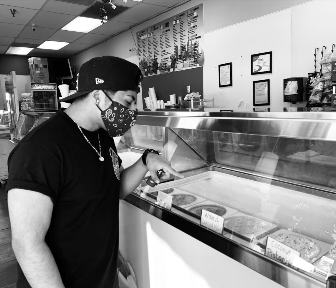 Talented students in the <a href="/OsidePirates/">Oceanside Pirates</a> #Photography class shared their #portraits of everyday life during the pandemic. We’ll feature a couple of their original photographs each week. Wash hands, avoid crowds &amp; wear a mask. It’s not forever, it’s just for right now. #Oceanside